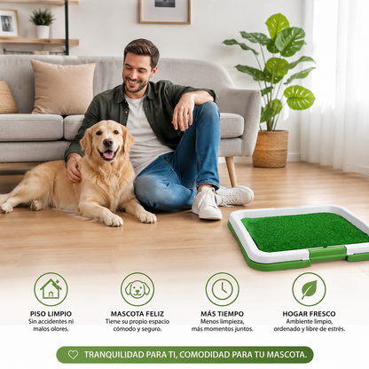 PawPotty  Tapete de Limpieza para Perros Pequeños