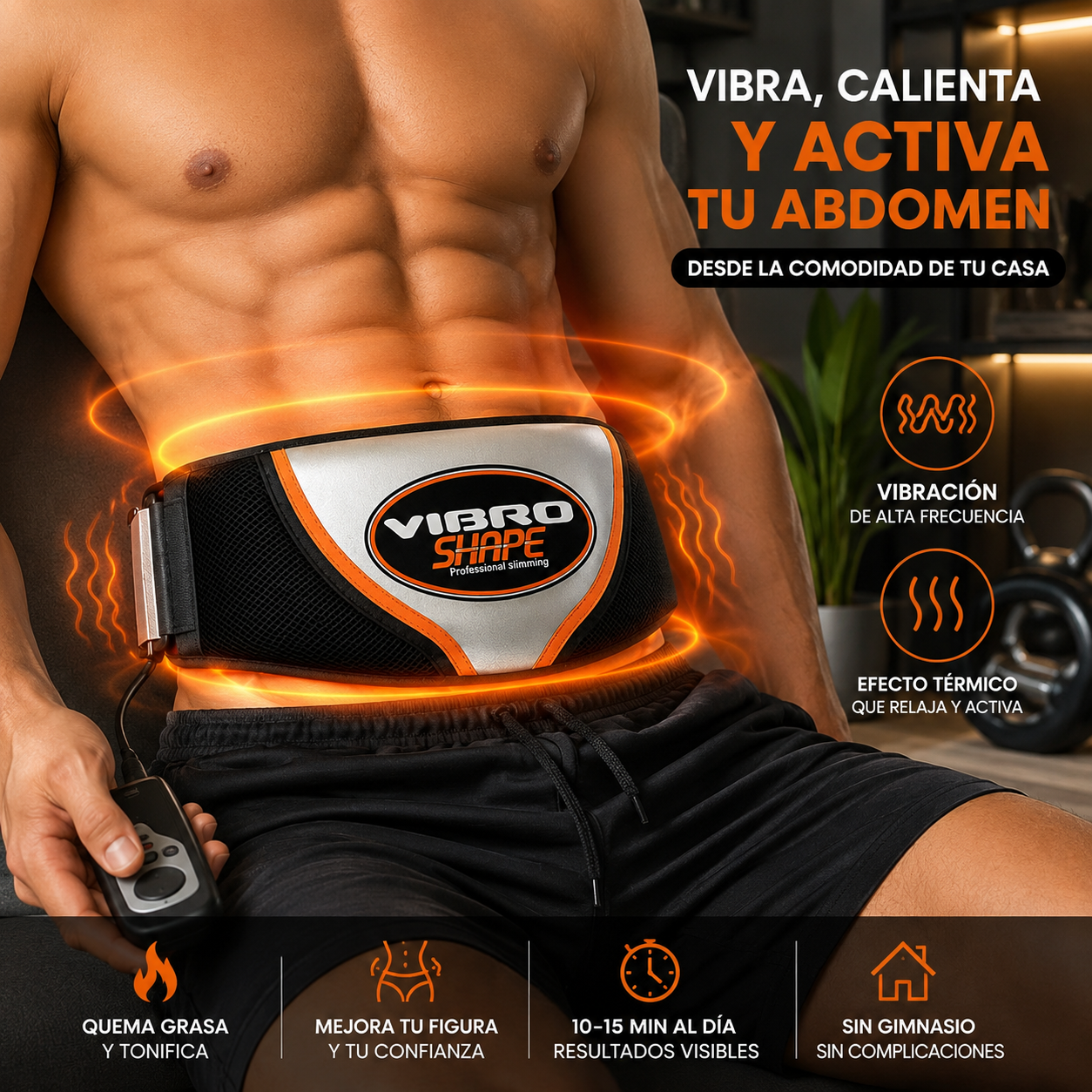 VIVEBURN CINTURON TONIFICA Y REDUCE