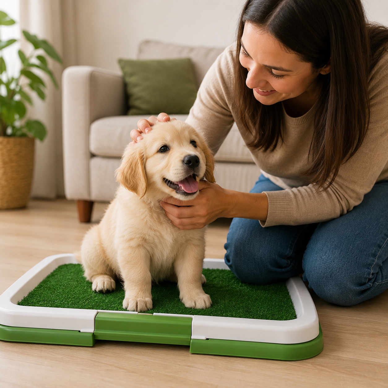 PawPotty  Tapete de Limpieza para Perros Pequeños