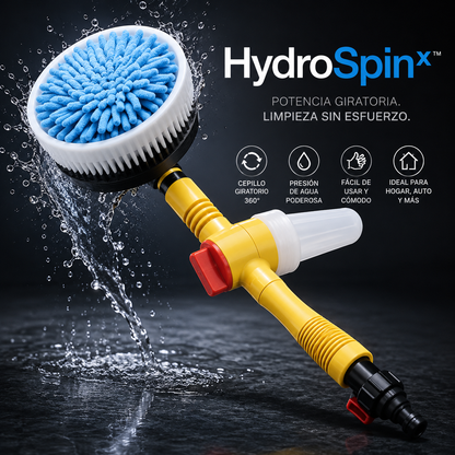 HydroSpin Cepillo de lavado de coches giratorio