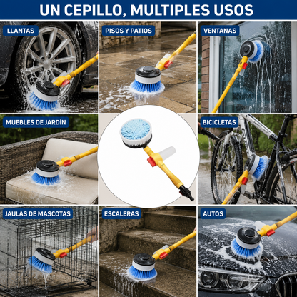 HydroSpin Cepillo de lavado de coches giratorio
